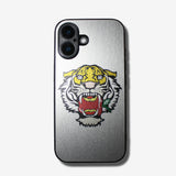 LIKE METAL Tiger bite apple -camera full cover ver- glass type- (iPhone case)