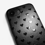 Gloss Simple Heart -basic type- (iPhone case)
