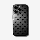 Gloss Simple Heart -basic type- (iPhone case)