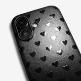 Gloss Simple Heart -basic type- (iPhone case)