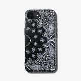 Paisley black&white -basic type- (iPhone case)