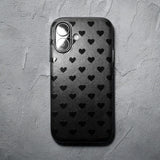 Gloss Simple Heart -basic type- (iPhone case)