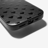 Gloss Simple Heart -basic type- (iPhone case)