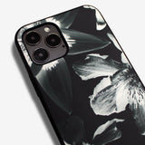 BLACK FLOWER -basic type- (iPhone case)