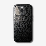 Gloss Leopard -basic type- (iPhone case)