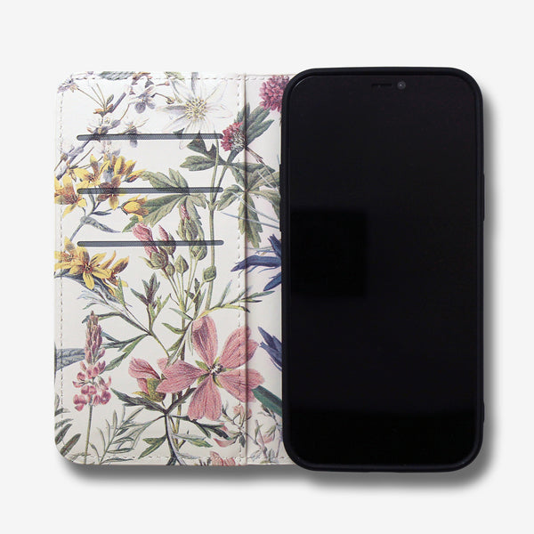 VINTAGE FLOWER -Flip case- (iPhone case)