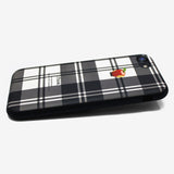 Tartan check Apple one point -basic type- (iPhone case)