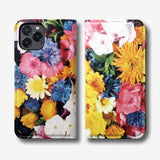 COLORFUL FLOWER ART -Flip case- (iPhone case)