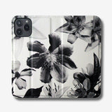 WHITE FLOWER -Flip case- (iPhone case)