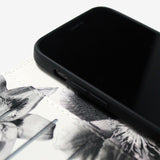 WHITE FLOWER -Flip case- (iPhone case)