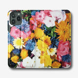 COLORFUL FLOWER ART -Flip case- (iPhone case)