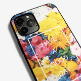 COLORFUL FLOWER ART -basic type- (iPhone case)