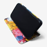 COLORFUL FLOWER ART -Flip case- (iPhone case)