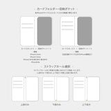 MODERN FLOWER -Flip case- (iPhone case)