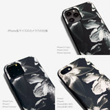 BLACK FLOWER -basic type- (iPhone case)