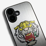 LIKE METAL Tiger bite apple -camera full cover ver- glass type- (iPhone case)