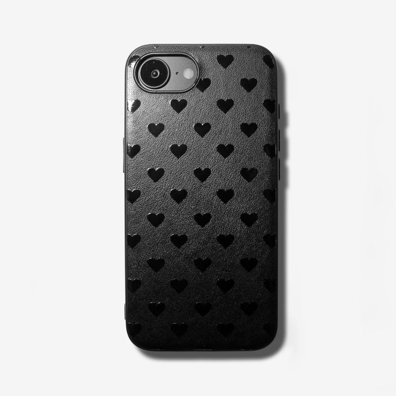 Gloss Simple Heart -basic type- (iPhone case)