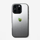 LIKE METAL Green Apple one point -for MagSafe ver- glass type- (iPhone case)