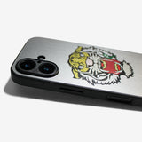 LIKE METAL Tiger bite apple -camera full cover ver- glass type- (iPhone case)