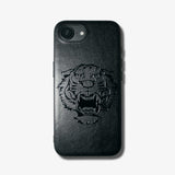 Gloss Tiger bite apple -basic type- (iPhone case)