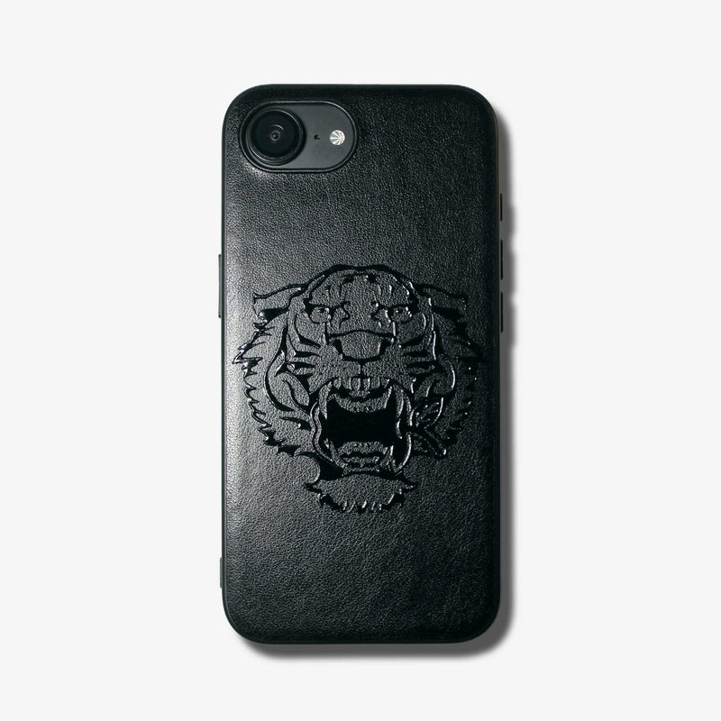 Gloss Tiger bite apple -basic type- (iPhone case)