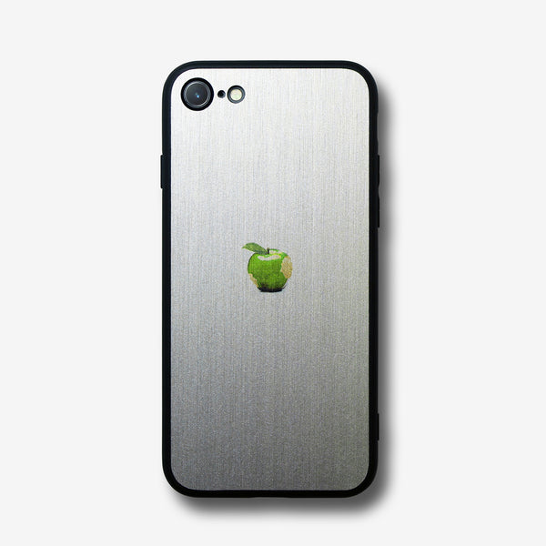 LIKE METAL Apple one point -Green ver -glass type- (iPhone case)