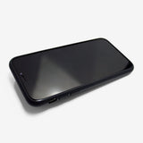 Matte beige Apple one point -glass type- (iPhone case)