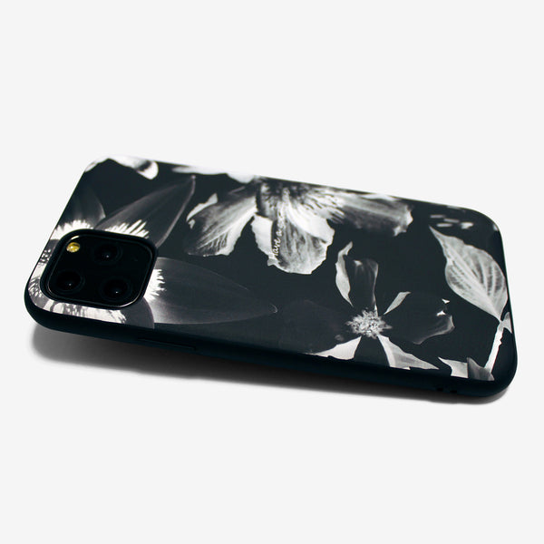 BLACK FLOWER -basic type- (iPhone case)