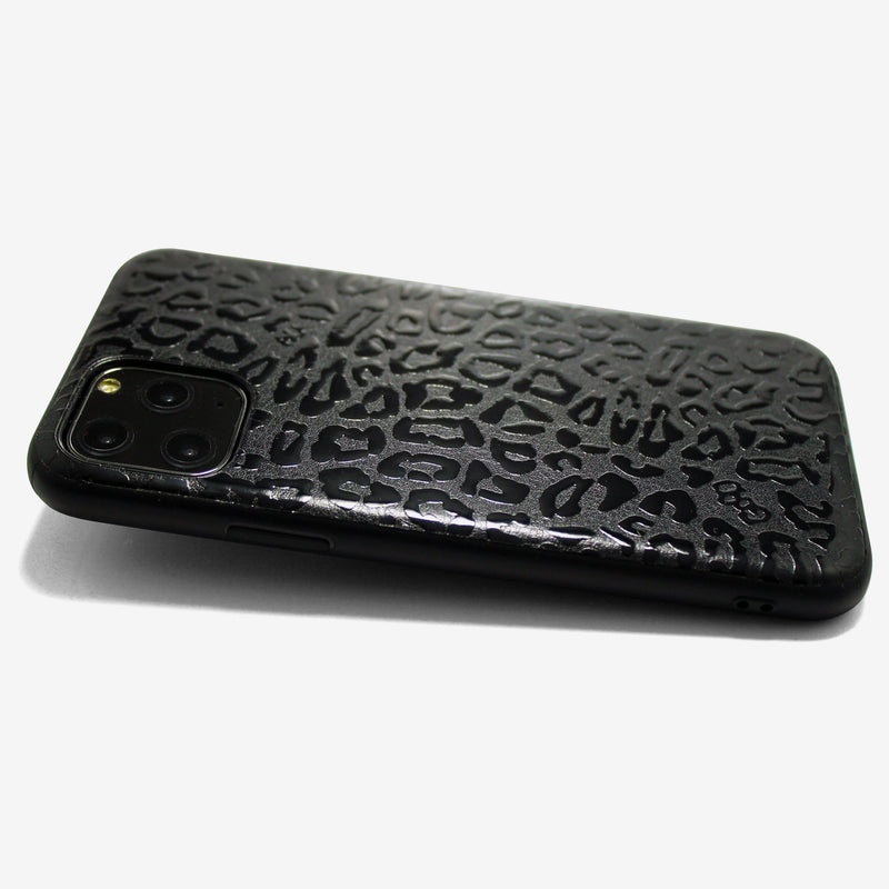Gloss Leopard -basic type- (iPhone case)