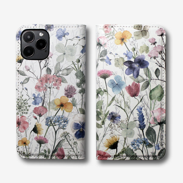 NATURAL FLOWER -Flip case- (iPhone case)