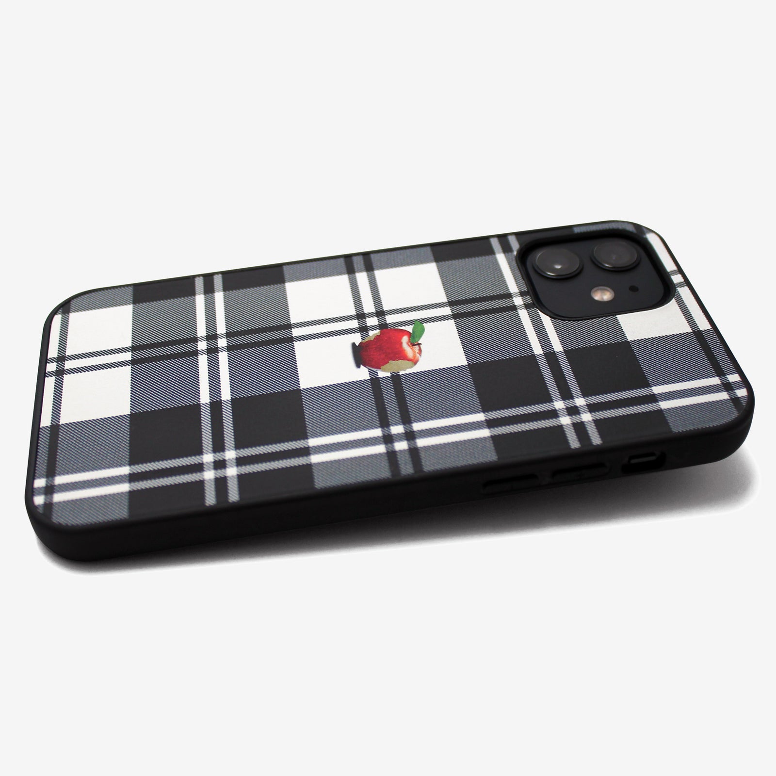 ajew familiar iPhone12ケース レッド チェック柄 familiar × ajew COLLABORATION 2022 - ajew
