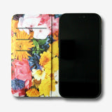 COLORFUL FLOWER ART -Flip case- (iPhone case)