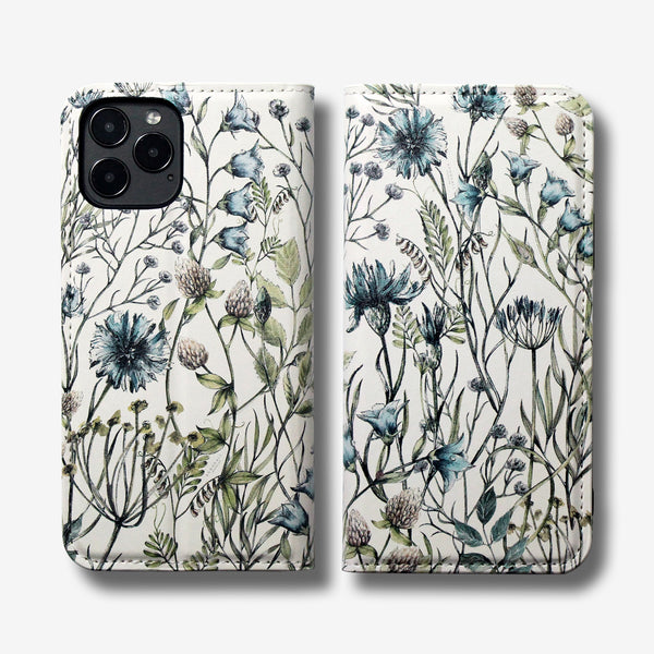 BOTANICAL FLOWER -Flip case- (iPhone case)